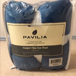Pavilia Luxurious Plush TV Blanket